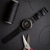 Vidra Brand KOŽENÝ REMIENOK NA GARMIN QuickFit - ČIERNY ŠÍRKA REMIENKA: QuickFit 26 mm - čierne kovanie, DĹŽKA REMIENKA: M - obvod zápästia 13 - 18 cm