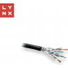 Lynx CS LX-SLD-SFTP6A-PE-BK SFTP Cat6a, PE celoměděný venkovní, 500m černý