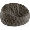 Sablio Sedací vak Cocoon Zlaté listy - 75 x 45 x 35 cm