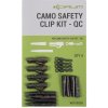 Korum Závesky Camo Safety Clip Kit QC 4 ks
