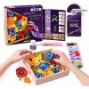 OKTO FREEDOM Výtvarná modelovacia sada DIY kvety s m rámom 21x21 cm