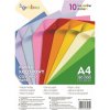 Farebný papier Gimboo A4 100 listov 80g 10 neónových farieb