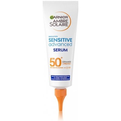 Garnier Ambre Solaire Sensitive Advanced Ochranné sérum proti slnečnému žiareniu s ceramidmi, SPF 50
