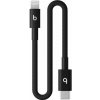 Apple Beats USB-C to Lightning Woven Short Cable (20 cm) - Bolt Black (MEQM4EE/A)
