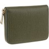 NovaKabelka.sk Nina Verde Scura dámska kožená peňaženka zelená