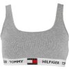 Tommy Hilfiger TOMMY 85 RIB-BRALETTE podprsenka sivá