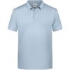 James & Nicholson (Daiber) Pánska polokošeľa z biobavlny 8010 - Svetlomodrá | XL