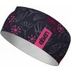 Športová čelenka Eleven HB Dolomiti Floral Grey-Pink Veľkosť: Univerzálna