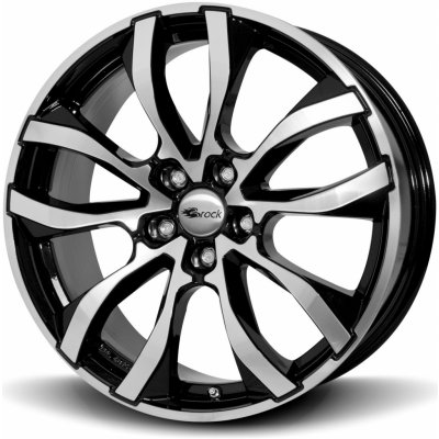 BROCK RC23 7.5x17 5x108 ET45 black polished