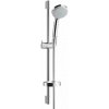 Hansgrohe Croma Set sprchovej hlavice, 9 l/min, 4 prúdy, tyče 0,65 m a hadice, chróm 27776000-HG