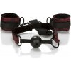 Calexotics scandal breathable ball gag with handcuffs