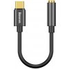 Baseus L54 USB-C + 3,5 mm audio adaptér mini jack (čierny)