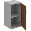 Hobis Policová skriňa Strong P, 40x76,8x40 cm, orech/sivá