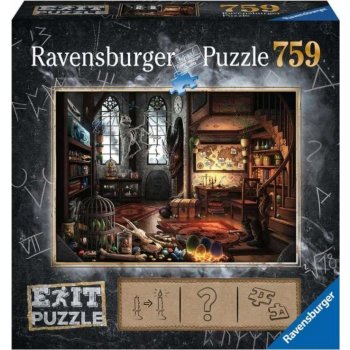 Ravensburger Únikové EXIT Dračí laboratoř 759 dielov