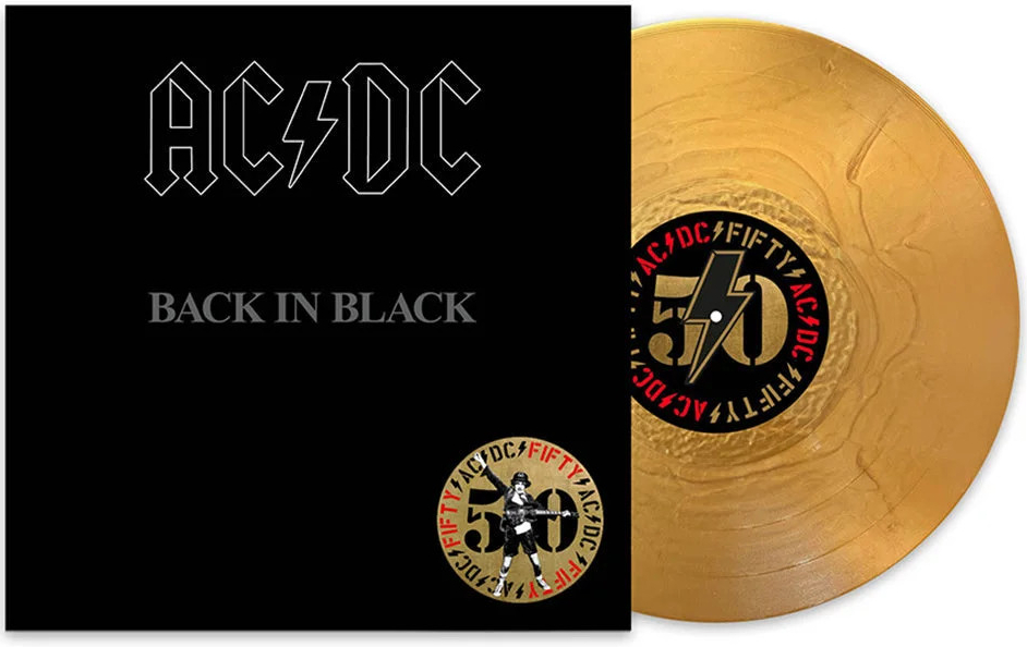 Back In Black - Gold Metallic Vinyl