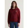 MIKINA GANT SMALL GRAPHIC HOODIE PLUMPED RED