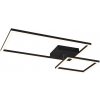 TRIO R62642132 PADELLA stropné svietidlo LED 25W/3000lm 3000K matná čierna, switchdimmer