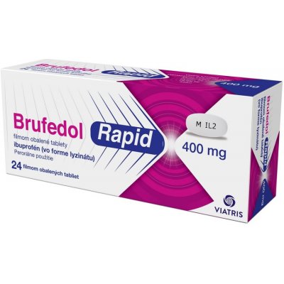 BRUFEDOL Rapid 400 mg tablety 24 ks