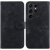 Peňaženkové kožené puzdro Lily na Samsung Galaxy S24 Ultra 5G - Čierna
