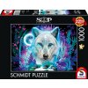 Puzzle Schmidt 1000 dielikov Neónový polárny vlk