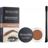 Makeup Revolution London Brow Pomade With Double Ended Brush očné linky Soft Brown 2,5 g
