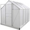 nabbi Záhradný skleník Glasshouse 250x190x195 cm - priehľadná