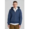 MIKINA GANT REG SHIELD FULL ZIP HOODIE DARK JEANSBLUE MELANGE