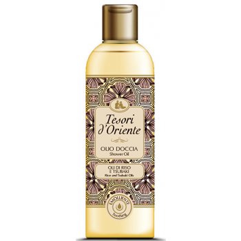 Tesori d'Oriente Olio Doccia Oli di Riso e Tsubaki hedvábný sprchový olej 250 ml