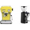 Ascaso Dream ONE, Sun Yellow + Rocket Espresso FAUSTO 2.1, black