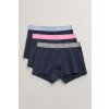 SPODNÁ BIELIZEŇ GANT TRUNK 3-PACK CLEAR PINK