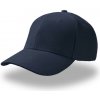 Atlantis Headwear Kšiltovka Pilot, 6 panelová, bavlněná, keprová, broušená COT33050100399-navy Navy UNI