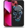 Picasee silikónový čierny obal pre Apple iPhone 14 Plus - EARTH - Lebka 3.0