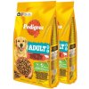 Pedigree Adult s hovädzím a zeleninou 2 x 12 kg