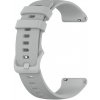 Techsuit - Watchband 20mm (W006) remienok pre Samsung Galaxy Watch 4 / 5 / Active 2, Huawei Watch GT 3 (42 mm) / GT 3 Pro (43 mm) – sivý KF2317514