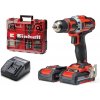 EINHELL Vŕtačka AKU TE-CD 18/40 Li + 69 ks príslušenstva, 4513934 (2× 2 Ah) 4513934
