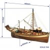 OCCRE Palamos rybárska loď 1:45 kit