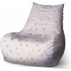 Sablio Sedací vak Bean Barevné Hviezdy - 100 x 90 x 45 cm