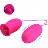 Pretty Love Daisy-Youth Vibrating Egg and Licking Stimulator Purple