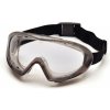 Capstone EGG504T, ochranné okuliare, šedá obruba, číry zorník, nehmlivé