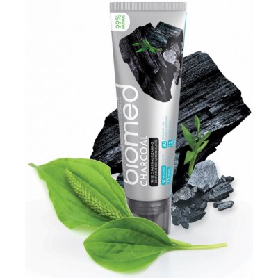 Organic Pharmaceuticals Russian Biomed Charcoal zubná pasta s prírodným čiernym uhlím 100 g
