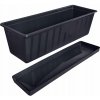 Kvetináč Prosperplast 50 cm x 18 x 14 cm plast čierny