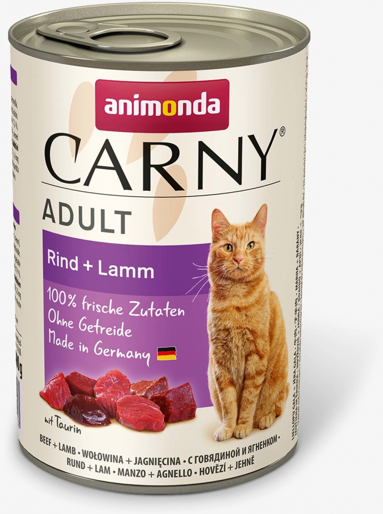 Animonda Cat Carny Adult hovädzie a ovca 6 x 400 g