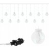 ISO 11347 Svetelný záves gule 108 LED, 3.6W studená biela