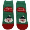 PESAIL Veselé vianočné členkové ponožky 38-42