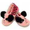 DETSKÉ PAPUČE AXIM ZVIERATKÁ PLNÉ ELASTICKÉ RUŽOVÉ R 26 V 15,50 CM
