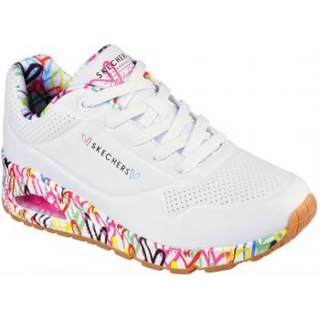 Skechers Uno Loving Love biela