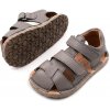 Froddo DETSKÉ BAREFOOT SANDÁLE FRODDO FLEXY AVI VIBRAM - LIGHT GREY Veľkosť: 29, Vnútorná dĺžka topánky v cm: 18.7, Vnútorná šírka topánky v cm: 7.2
