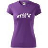 Evolution fitness - Dámske Fantasy športové (dresovina) - M ( Fialová )