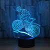 Beling 3D lampa,Cyklista , 7 farebná S2JDDSDDAES90J3