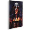 Komar Nástenný obraz na ráme Star Wars Darth Vader Flaming 40 x 60 cm
